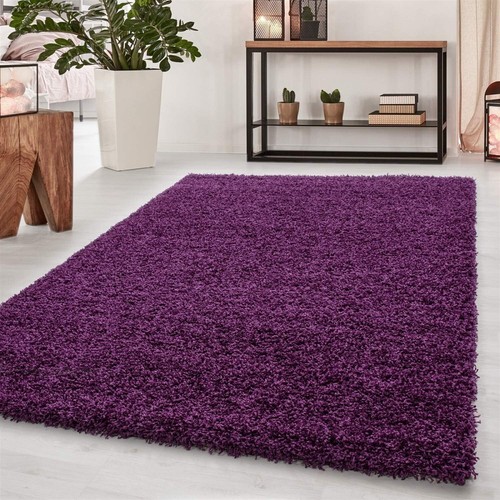 Large fluffy shaggy rug - large,