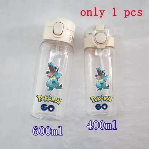 Pokemon 600ml kids - pokemon, clear