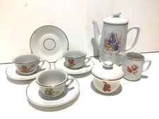 RARE Jim Hensons 1988 Muppet Babies China Toy Tea Set By Playmakers