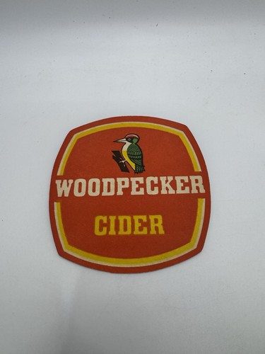 Vintage woodpecker cider beer - cider,
