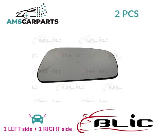 Rear view mirror - glass, pair