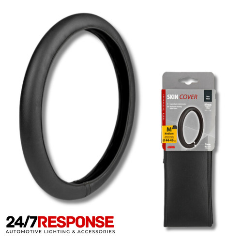 Skeentex black steering - steering, wheel