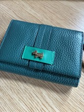 New Radley Green Leather Purse