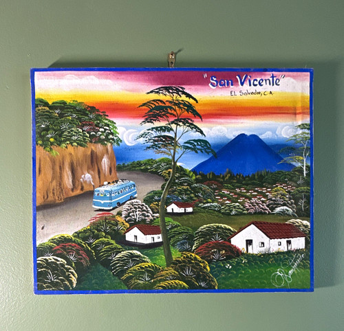 San vicente signed - vicente", art