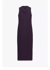 Zara Midi Dress Plum