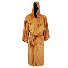 Men Star Wars Jedi Sith Hooded Bathrobe Soft Cloak Dressing Gown Cosplay Robe