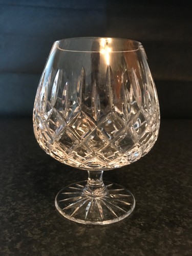 Crystal brandy glass new - brandy, heavy
