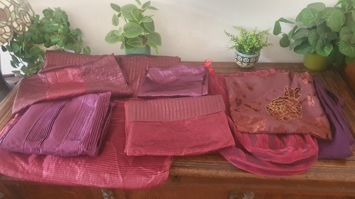 Purple plum bedding set - purple,