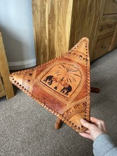 Foldable Wooden Tripod Stool