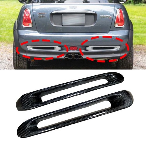 Real carbon fiber rear bumper - fiber,