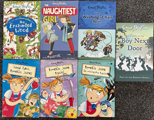 Enid blyton book bundle - blyton, x7