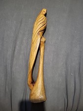 Wodden Carved Parrot Statue