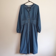 TU Denim Dress Size 14 Fitted