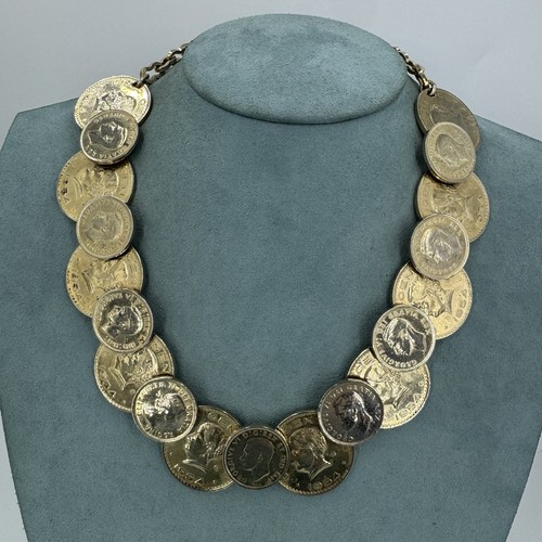 Vintage mexican coin - mexican, necklace