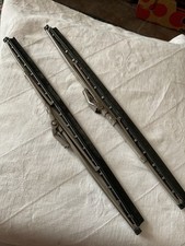 rainbow chrome wiper blades 10" classic  car part front windscreen pair