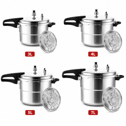 Heavy duty pressure cooker - cooker, 3l