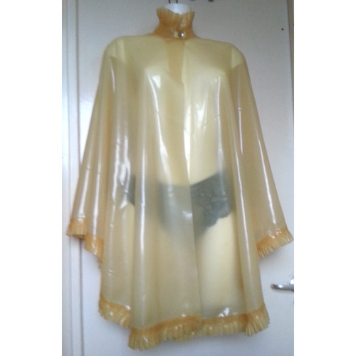 Latex rubber cape unisex - cape,