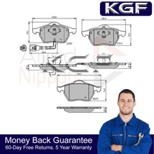 KGF Front Brake Pads Set Fits