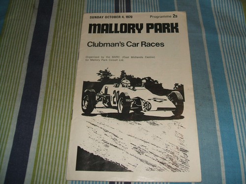 Mallory park programme - mallory,