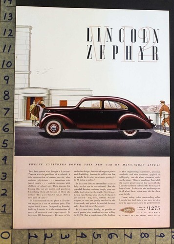 1936 lincoln zephyr - 1936,