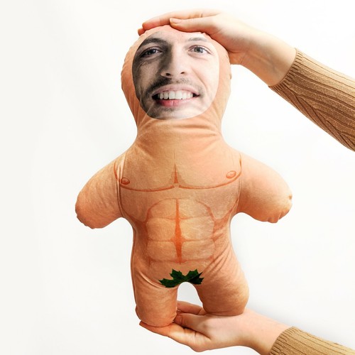 Naked hunk mini teddy - naked, me