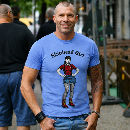 Skinhead girl unisex - skinhead,