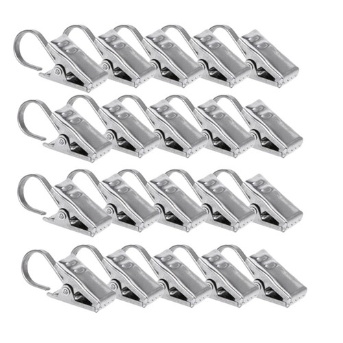 Pcs plastic curtain hooks - 40,