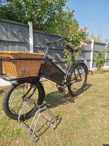 Butchers bakers delivery bike - bakers,