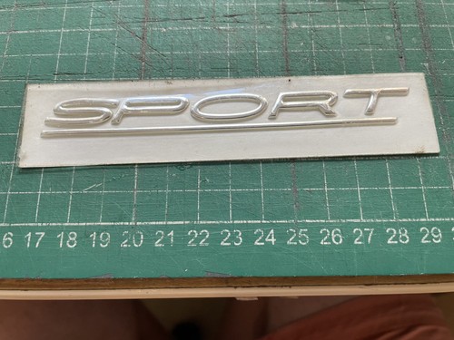 Peugeot sport badge emblem - ?,
