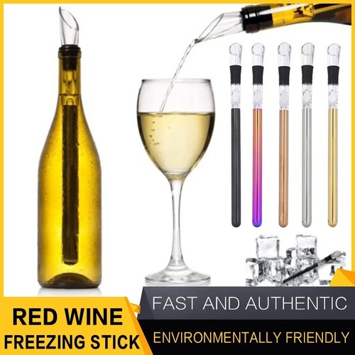 Stainless steel wine chiller - steel,