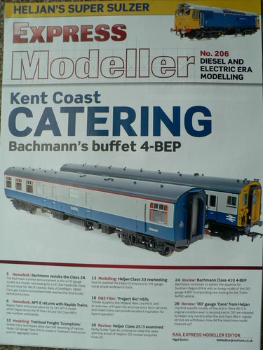 Rail express modeller magazine - rail,