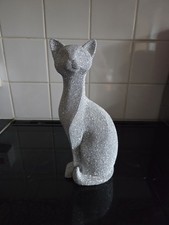 Silver Diamanté Siamese Cat