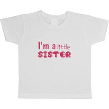 'I'm A Little Sister' Children's / Kid's Cotton T-Shirts (TS053487)