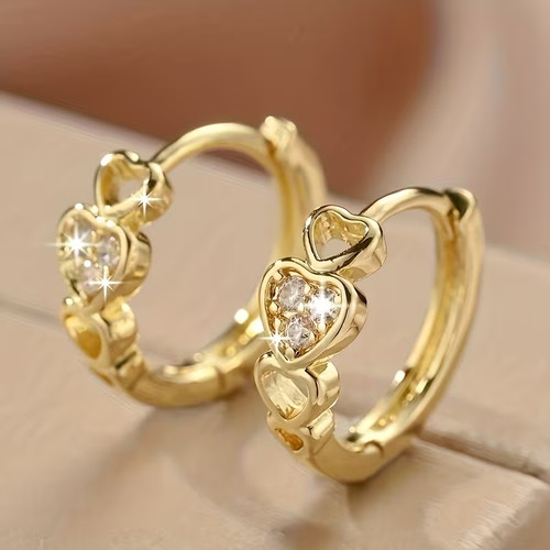 Pair elegant hollowed out - 1, hollowed-out