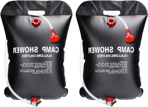 Gallon camping shower bag - 5,