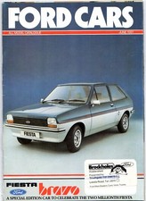 Ford Cars June 1981 UK Market