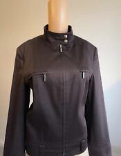 Quality Gil Bret Brown Ladies Soft Jacket Size 14
