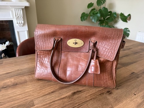 Mulberry bayswater leather - mulberry,
