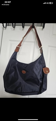 Longchamp navy shoulder bag - navy,