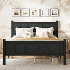 Full Size Panel Bed Frame Low