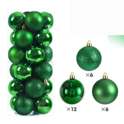 30mm christmas decor baubles - 30mm,