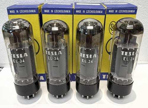 Quad tesla el34 6ca7 dome - quad,