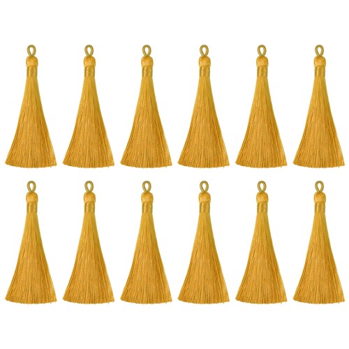 Silky bookmark tassels - 3.7",