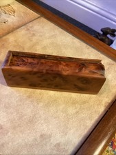 Small Walnut Sliding Lidded