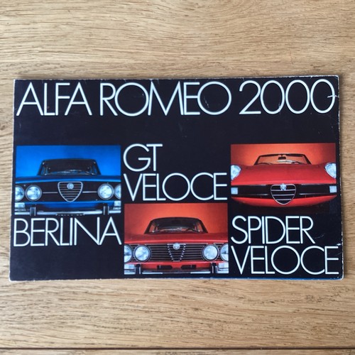 Alfa romeo 2000 1971 uk - alfa,