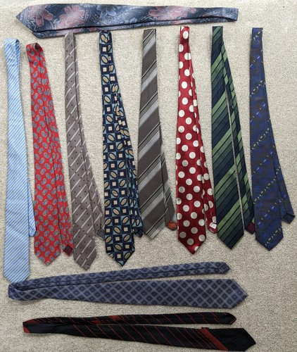 Vintage mens ties job lot - ties,
