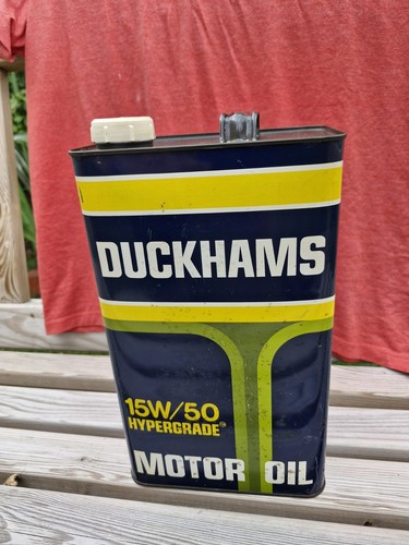 Duckhams oil tin very - very, old