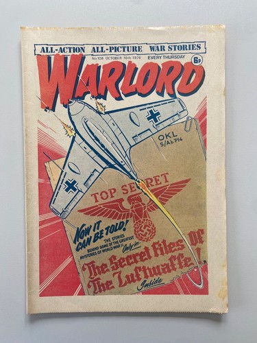 Warlord comic 108 october - comic, #108