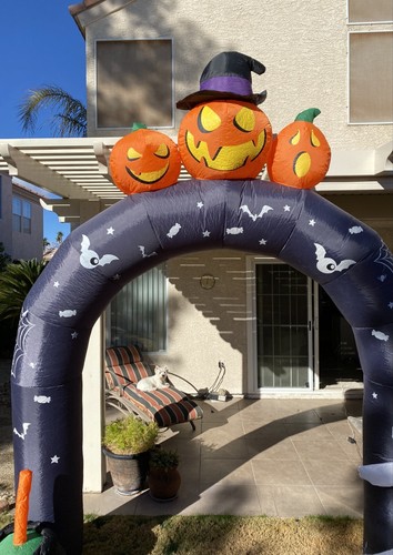Huge halloween inflatable arch - huge,