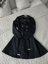 Ted Baker navy trench coat Size 1 Uk6-8
